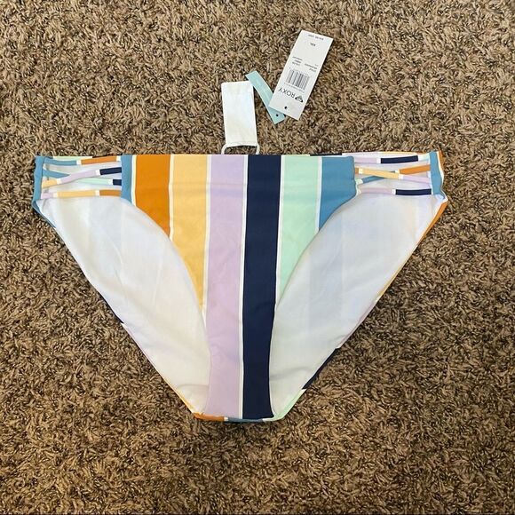 Roxy Women's PT Beach Classics FA Full Coverage Swim Bottoms XL - Picture 5 of 12
